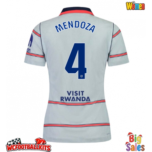Atletico Madrid Rodrigo Mendoza #4 Replica Third Stadium Shirt for Women 2026-27 Short Sleeve